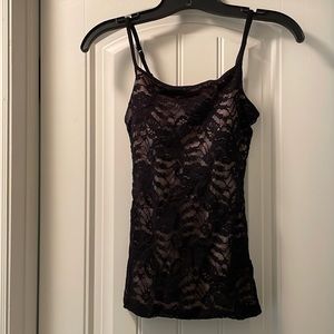 Express black lace cami
